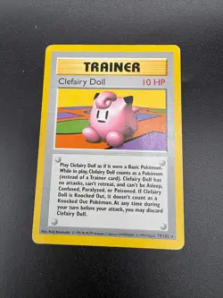Clefairy Doll - 70/102 - Rare Pokemon Base Set Shadowless HP 1999 - Image 1