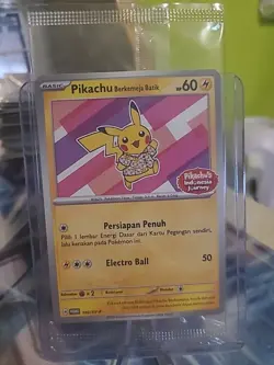 NEW! - Pokemon Pikachu Batik Indonesia Journey Sealed Promo US SELLER - Image 1