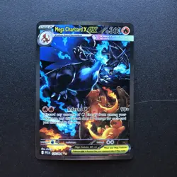 Pokemon 2025 Phantasmal Flames Mega Charizard X EX 125/094 Full Art SIR - Image 1