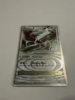 Pokemon TCG Arceus LV.X 95/99 Platinum Arceus Holo 2009 - Image 1