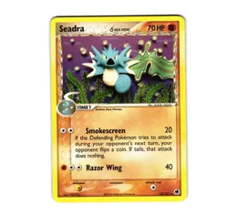 Pokemon Seadra - (Delta Species) 22/101 Dragon Frontiers Rare NM - Image 1