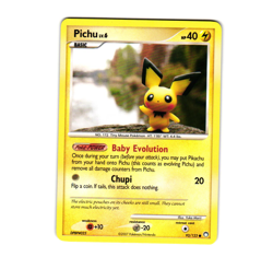 Pokemon Pichu 93/123 Mysterious Treasures Common LP - Image 1