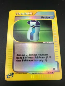Potion 156/165 REVERSE HOLO Pokemon Expedition E Series Vintage NM 2002 - Image 1