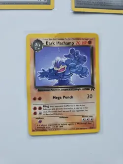 WOTC Vintage Pokemon - Team Rocket Set - 3 Card Rare Lot - Image 4
