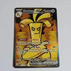 252/182 Gholdengo ex - Paradox Rift - Special Illustration - Pokemon Card TCG - Image 1