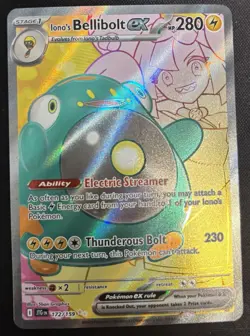 Ionos Bellibolt ex 172/159 Illustration Rare Pokemon Journey Together - Image 1