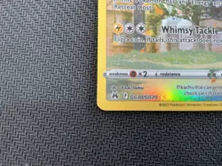 Pikachu GG30/GG70 Galarian Gallery Full Art Holo |Crown Zenith| Pokemon TCG | NM - Image 5