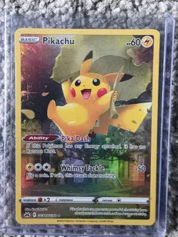 Pikachu GG30/GG70 Galarian Gallery Full Art Holo |Crown Zenith| Pokemon TCG | NM - Image 1