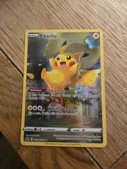 Pokemon TCG Crown Zenith Galarian Gallery Pikachu Card GG30/GG70 - Image 2