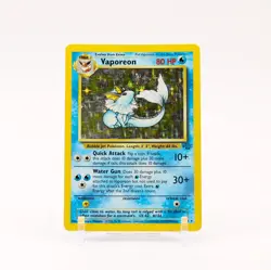 Vaporeon - 12/64 Jungle Unlimited Holo Rare Pokemon - NM/LP - Image 1