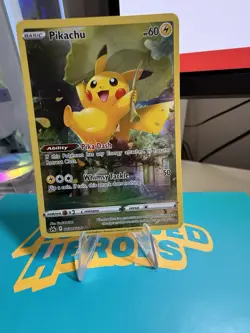 Pokemon TCG Pikachu GG30/GG70 Crown Zenith Galarian Gallery NM/M - Image 1