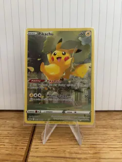 NM Pikachu GG30/GG70 Crown Zenith: Galarian Gallery Ultra Rare Pokemon TCG - Image 1