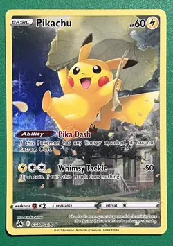 Pokemon TCG Pikachu GG30/GG70 – Crown Zenith Galarian Gallery – NM/M - Image 1