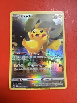 Pikachu GG30/GG70 Galarian Gallery Holo Rare Crown Zenith NM Pokemon TCG - Image 1