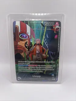 One Piece Royal Blood Usopp OP10-042 Parallel Alternate Alt Art Leader NM - Image 3