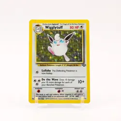 Wigglytuff - 16/64 Jungle Unlimited Holo Rare Pokemon - HP - Image 1
