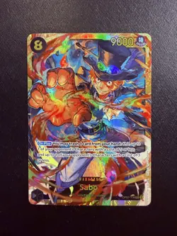 Sabo OP07-118 SEC Full Art Holo * One Piece PRB-02 The Best Vol. 2 * English NM - Image 1