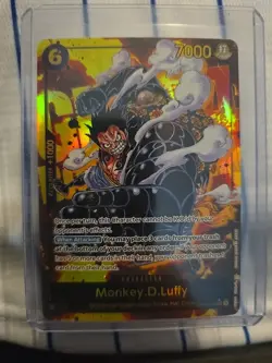 One Piece CCG Monkey.D.Luffy OP10-118 Royal Blood Parallel Art - Image 1