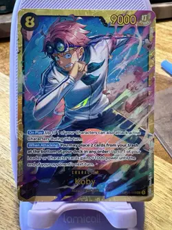 Koby OP11-119 SEC A Fist of Divine Speed - ONE PIECE English - Image 1