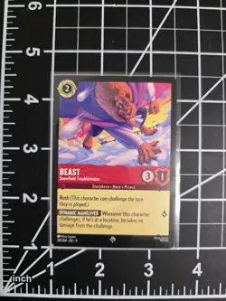 Beast Snowfield Troublemaker 118/204 Lorcana Winterspell NM/M - Image 1