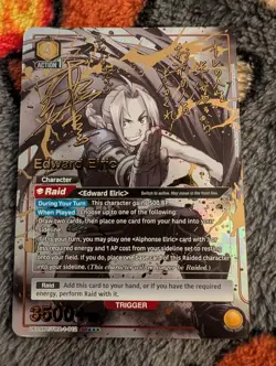 Edward Elric 012 (SR***) UE09BT/FMA-1-012 Fullmetal Alchemist 3 STAR Union Arena - Image 1