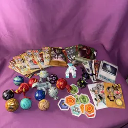Bakugan Battle Brawlers Job Lot With Collectible Cards Trading Cards - Image 1