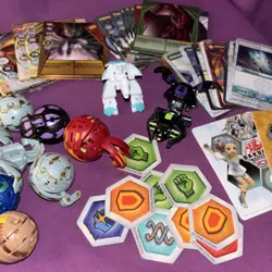 Bakugan Battle Brawlers Job Lot With Collectible Cards Trading Cards - Image 3