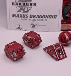 Bakugan Battle Brawlers New Vestroia Complete 7 in 1 Maxus Dragonoid With Cards - Image 2
