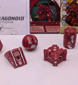 Bakugan Battle Brawlers New Vestroia Complete 7 in 1 Maxus Dragonoid With Cards - Image 3