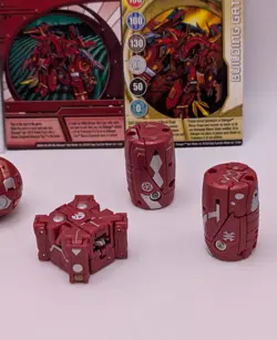 Bakugan Battle Brawlers New Vestroia Complete 7 in 1 Maxus Dragonoid With Cards - Image 4