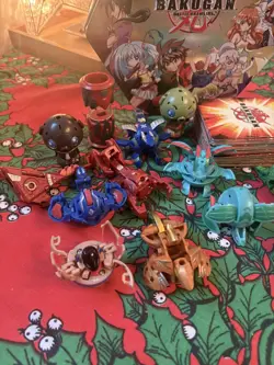 Bakugan Battle Brawlers Lot *19 Pieces With Tin + Cards* - Image 4