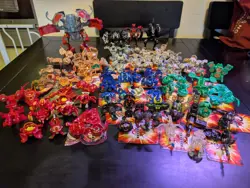 Massive Lot Of 89 Bakugan Battle Brawlers With Cards And Accessories - Image 1