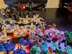 Massive Lot Of 89 Bakugan Battle Brawlers With Cards And Accessories - Image 4