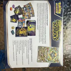 Pokemon TCG Scarlet & Violet Surging Sparks Pokemon Sealed Elite Trainer Box ETB - Image 2