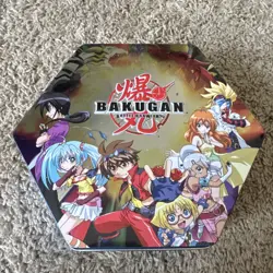 Bakugan Battle Brawlers Transforming Figures Collection with Cards & Tin - Image 1