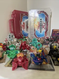 Bakugan Battle Brawlers X 30 With Collector’s Cases And Magnetic Cards - Image 2