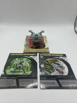 Bakugan Robotallion B1 250G Haos Battle Brawlers With Cards - Image 1