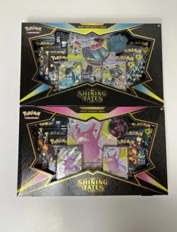 2021 Pokemon Shining Fates Premium Collection Crobat & Dragapult Set - Sealed - Image 1