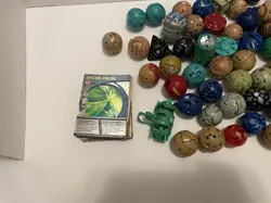 Bakugan Battle Brawlers Vintage Lot Of 62 Bakugan With Cards Included - Image 3