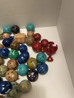 Bakugan Battle Brawlers Vintage Lot Of 62 Bakugan With Cards Included - Image 5