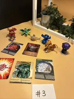 Bakugan Battle Brawlers Ball Figure Bundle- With Random Cards # 3 - Image 1