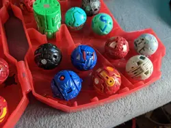 Bundle of 32 Bakugan Battle Brawlers With Case And Massive Lot Of Cards - Image 5