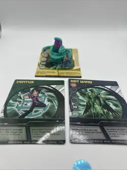 Bakugan Ventus B1 Cycloid 580G Battle Brawlers With Cards - Image 1
