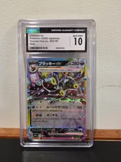 Lot Of 9 Pokemon Slabs, PSA 10's, CGC 10's, AGS 10', Umbreon, Tikatink, And More - Image 1