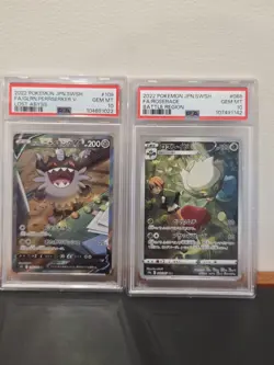 Lot Of 9 Pokemon Slabs, PSA 10's, CGC 10's, AGS 10', Umbreon, Tikatink, And More - Image 2
