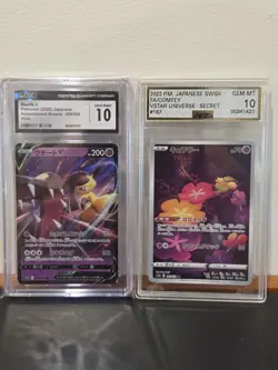 Lot Of 9 Pokemon Slabs, PSA 10's, CGC 10's, AGS 10', Umbreon, Tikatink, And More - Image 3