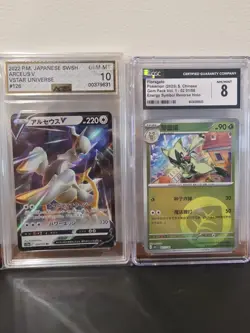 Lot Of 9 Pokemon Slabs, PSA 10's, CGC 10's, AGS 10', Umbreon, Tikatink, And More - Image 5