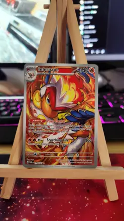 Infernape 173/167 Illustration Rare Twilight Masquerade Pokemon Card TCG - Image 1
