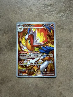 Pokemon TCG Infernape Holo Illustration Card Twilight Masquerade 173/167 NM/M - Image 1