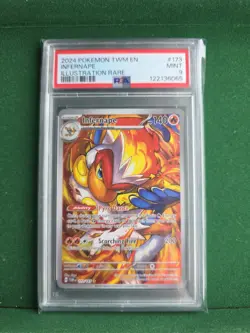 Pokemon TCG Infernape Holo Illustration Card Twilight Masquerade 173/167 - Image 1